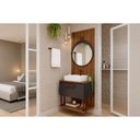 Ver imagem 1 de Conjunto Banheiro c/Esp Duna/Lua 60cm Titanium/Freijo MGM