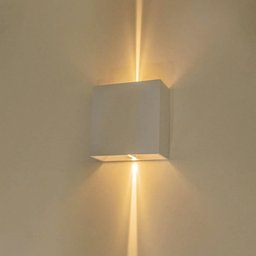 Luminária Arandela Led Branco Quente Iluminação 4W Branco - 4 Luminária Arandela Led Branco Quente Iluminação 4W Branco - 4