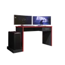 Ver imagem 2 de Mesa Gamer Escrivaninha 1 Gaveta DRX 9000
