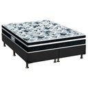 Ver imagem 1 de Cama Box Queen: Colchão Ortopédico Probel D28/EP Advanced Tech1000 Plus + Base CRC Suede Gray(158x19