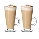 Ver imagem 2 de Jogo 6 Xícaras Vidro Cappuccino 265ml Luxo