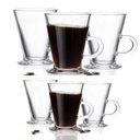 Ver imagem 1 de Jogo 6 Xícaras Vidro Cappuccino 265ml Luxo