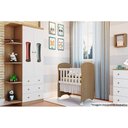Ver imagem 3 de Prateleira Quarto Casal Smim/Luna Branco - Peroba