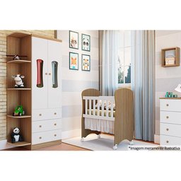 Prateleira Quarto Casal Smim/Luna Branco - Peroba - 3