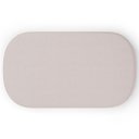 Ver imagem 2 de Puff Decorativo Orgânico para Living Quarto 100cm Doha W01 Linho Bege - Lyam Decor
