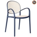 Ver imagem 2 de Cadeira Portofino - Azul fratini