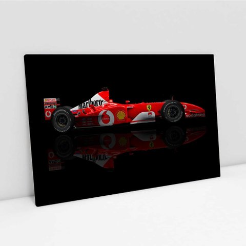 Quadro Decorativo Carro de Corrida F1 Sala Quarto Casa Escritório