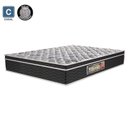 Ver imagem 4 de Cama Box Baú Casal Conforto Suede Bege + Colchão Casal Conforto Espuma D23 17x138x188