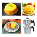 Ver imagem 6 de Panela Cuscuzeira Legumeira 24cm Pequena 2 Porções Jjb