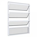Ver imagem 1 de Vitrô Alumínio Branco Basculante 4V Classic - 80x80
