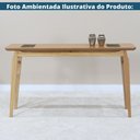 Ver imagem 5 de Aparador Vintage Retangular sem Porta sem Gavetas Madeira Maciça 138cm Bege Nacional Móveis