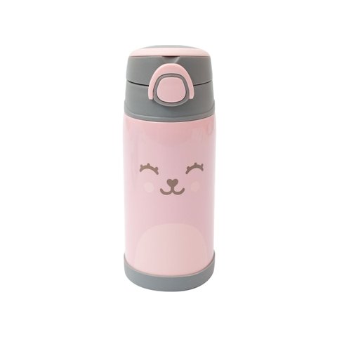 Garrafa Térmica Infantil para Bebê com Canudo Buba Copo Inox Menina Menino