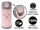 Ver imagem 4 de Garrafa Térmica Infantil para Bebê com Canudo Buba Copo Inox Menina Menino