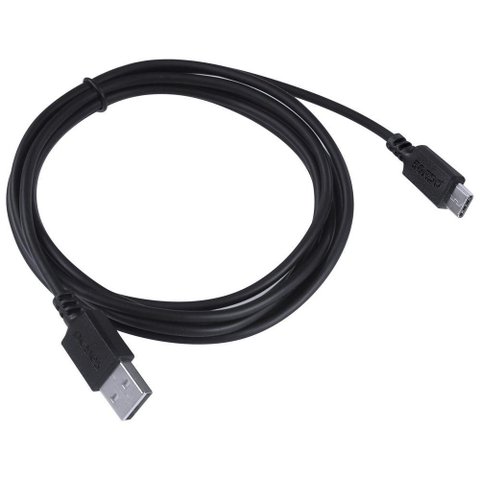 Cabo para Celular Smartphone Usb a 2.0 Usb Tipo C 2m Preto