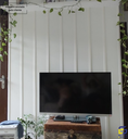Ver imagem 5 de Moldura Painel Ripado Eva Autocolante Liso 2,5cmx5mm 25 Mts - Branco