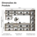 Ver imagem 4 de Armário de Cozinha Completa 280 Cm Suspensa Nice Madesa 05