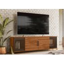 Ver imagem 2 de Bancada Metallic 1.9 para TV de até 75 Polegadas Cinamomo Mel - Mobler