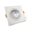 Spot De Led Quadrado Embutir 6w Forro Gesso Madeira Pvc Cor:3000 - 3
