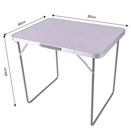 Mesa Dobrável Tipo Maleta 60x80x69cm - 2