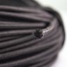 10 Metros Corda Elástica Elástico Roliço Preto Multiuso 4mm - 2
