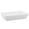Refratário de Porcelana 26x17cm Travessa Branca Assadeira Retangular Gratinados Sobremesas Línea - 4