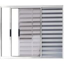 Ver imagem 1 de Veneziana de Aluminio 3 Folhas sem Grade Linha Premium:1,20 X 1,20/brilhante