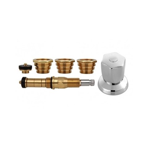 Reparo Registro Kit 10x1 Acabamento C-50 Blukit
