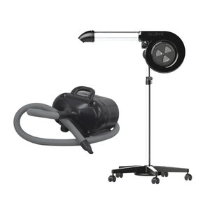 Secador Maestro + Soprador Revolution Kyklon Black
