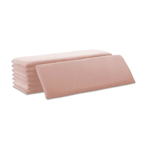 Cabeceira Veludo Rosa Modular 60x20 P/ Cama King 10 Peças