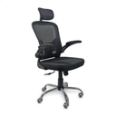 Ver imagem 2 de Cadeira para Escritório Ergonômica Modelo Presidente Oc 300 Cor Preto com Nr-17