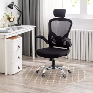 Cadeira para Escritório Ergonômica Modelo Presidente Oc 300 Cor Preto com Nr-17