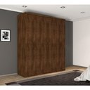 Ver imagem 6 de Guarda Roupa Casal Gaia 6 Portas de Bater 3 Gavetas Malbec Framar