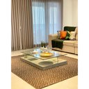Ver imagem 2 de Tapete Carpete Sala Quarto 2,00x3,00 Paquet Tacos Marrom