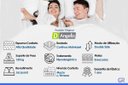 Ver imagem 7 de Cama Box Queen: Colchão Molas Ensacadas Anjos Masterpocket Hotelaria Double Face + Base Crc Suede
