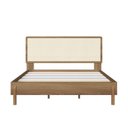 Ver imagem 2 de Cama Queen 172cm com Cabeceira em Palhinha Oslo Artesano