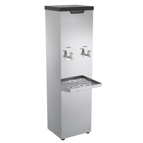 Bebedouro Industrial 25 Litros Venâncio Inox 1 Torneira Gelada 1 Natural 127v Bi25l-50680