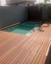Ver imagem 1 de Deck Madeira Plástica WPC Cx. 05 Peças X 2,50 Metros- 1,25m²:Marrom