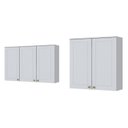 Ver imagem 4 de Cozinha Americana Completa Modulada 5 Peças Branco