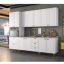 Ver imagem 1 de Cozinha Completa Modulada 5 Peças Americana Branco