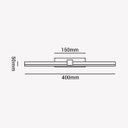 Ver imagem 5 de Arandela Led 8w Espelho Quadros 40cm Aquila 4000k Bivolt