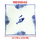 Ver imagem 4 de Kit 4 Tigela Sobremesa Bowl Praia Peixe Oceano Náutico 14cm