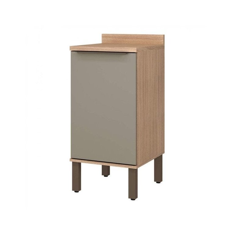 Balcão Nicho de Cozinha Modulado 1 Porta 40cm Verace Espresso Móveis Balcão Nicho de Cozinha Modulado 1 Porta 40cm Verace Espresso Móveis