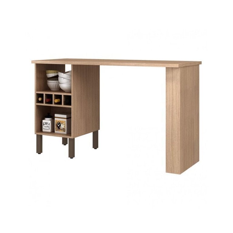 Ilha Gourmet Adega 2 Nichos Verace Espresso Móveis Ilha Gourmet Adega 2 Nichos Verace Espresso Móveis