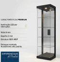 Ver imagem 3 de Cristaleira em Vidro 1 Porta LED Black Piano