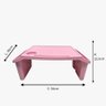 Bandeja Mesa Colo Apoio Comer Refeição Cama Suporte Notebook Rosa - 4