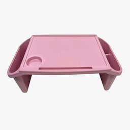 Bandeja Mesa Colo Apoio Comer Refeição Cama Suporte Notebook Rosa - 3