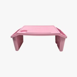 Bandeja Mesa Colo Apoio Comer Refeição Cama Suporte Notebook Rosa - 1