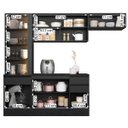 Ver imagem 3 de Conjunto Cozinha Etna Modulado 8 Portas e 3 Gavetas e Rodapé