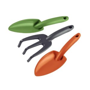 Conjunto para Jardinagem Cabo Plastico. 3pcs