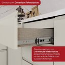 Ver mais imagens de Cozinha Compacta 2 Peças em MDF com Tampo Cooktop Fineze Areia